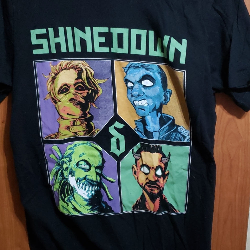 Shinedown concert tee